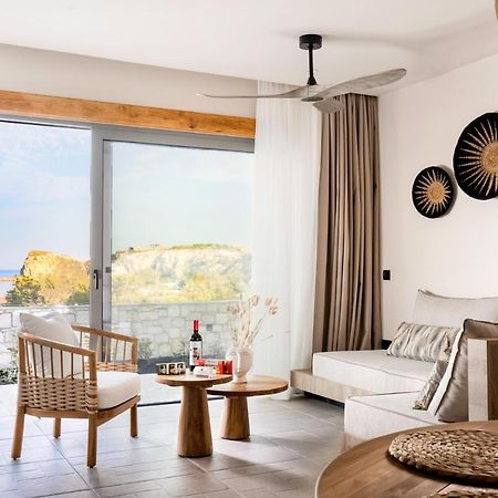 Lithos Luxury Villa Архангелос Экстерьер фото