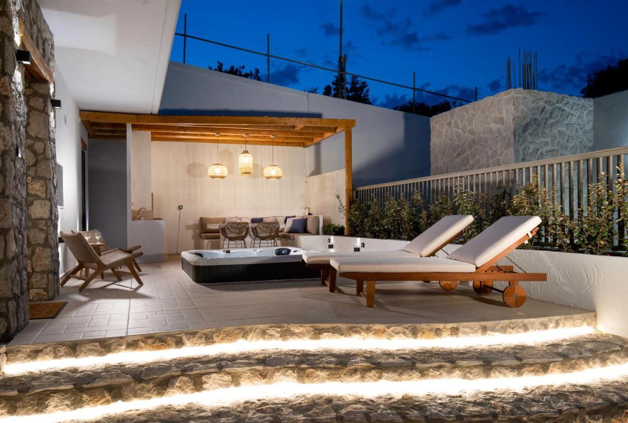 Lithos Luxury Villa Архангелос Экстерьер фото