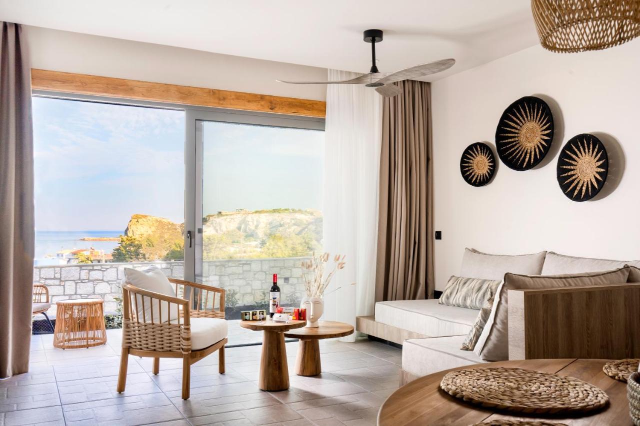 Lithos Luxury Villa Архангелос Экстерьер фото