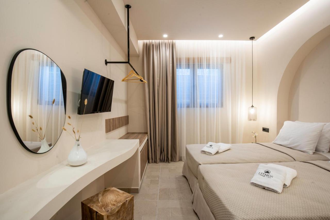 Lithos Luxury Villa Архангелос Экстерьер фото