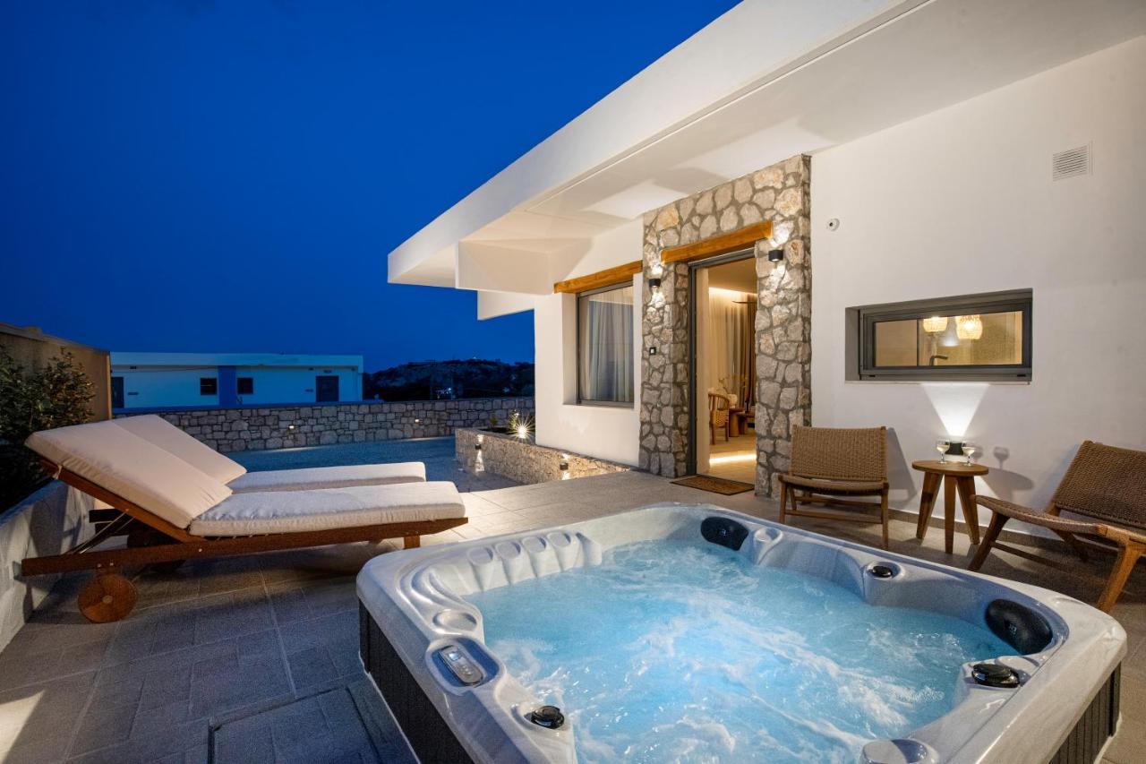 Lithos Luxury Villa Архангелос Экстерьер фото